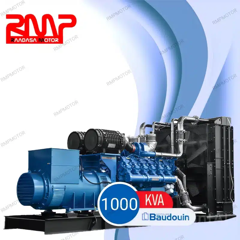 دیزل ژنراتور بادوین 1000 کاوا مدل 12M26G1000/5